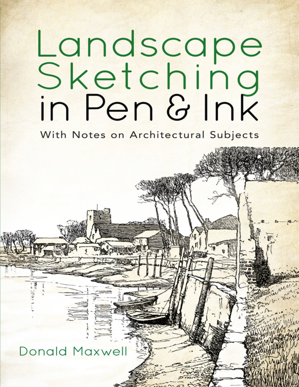 Cover of Landscape Sketching in Pen and Ink