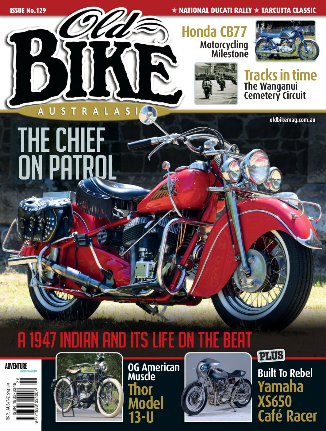 Cover of A 1947 INDIAN AND ITS LIFE ON THE BEAT
