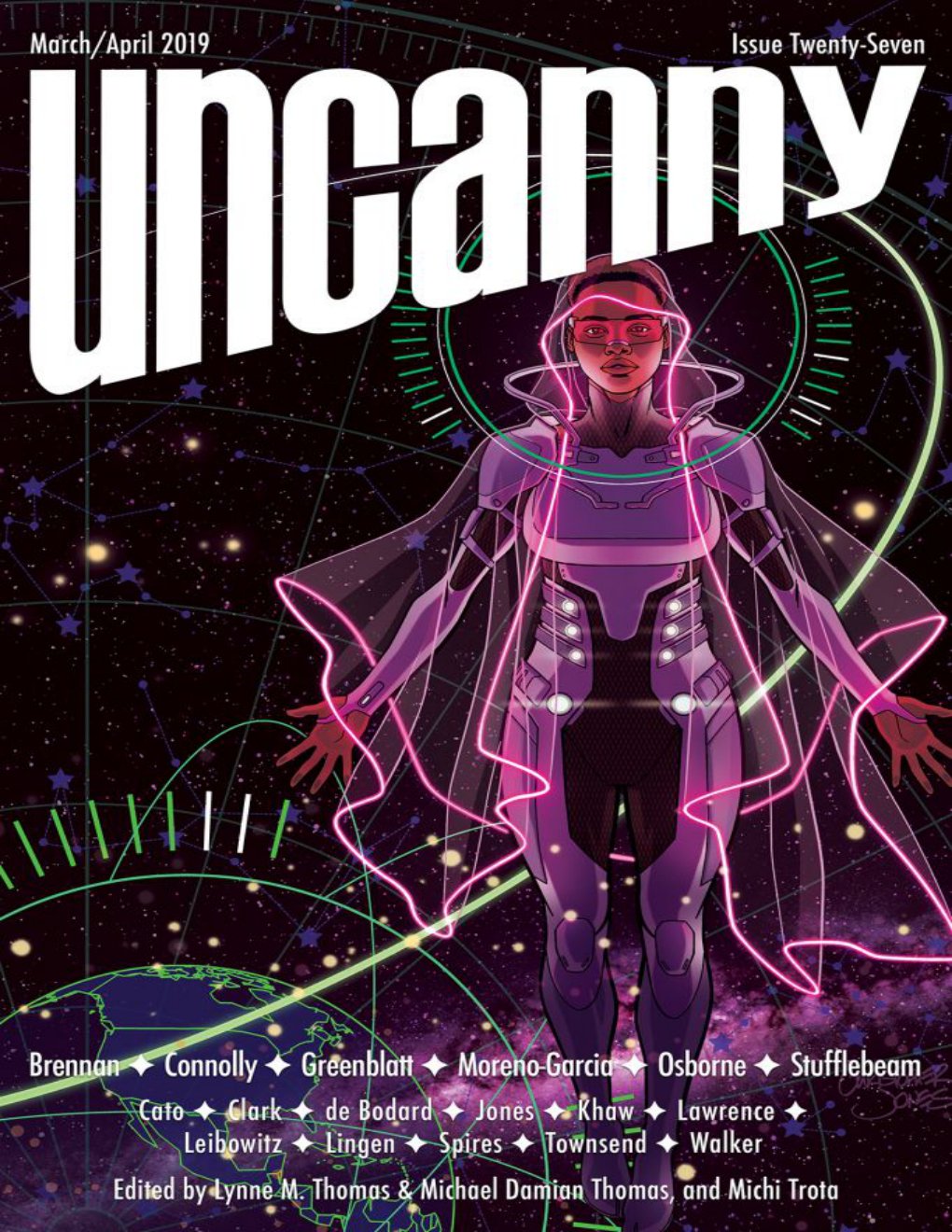 Cover of Uncanny Magazine Issue 27