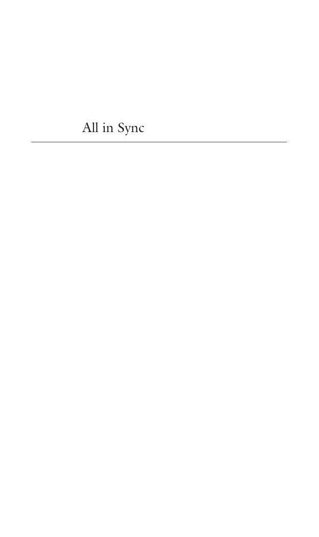 Cover of All in Sync