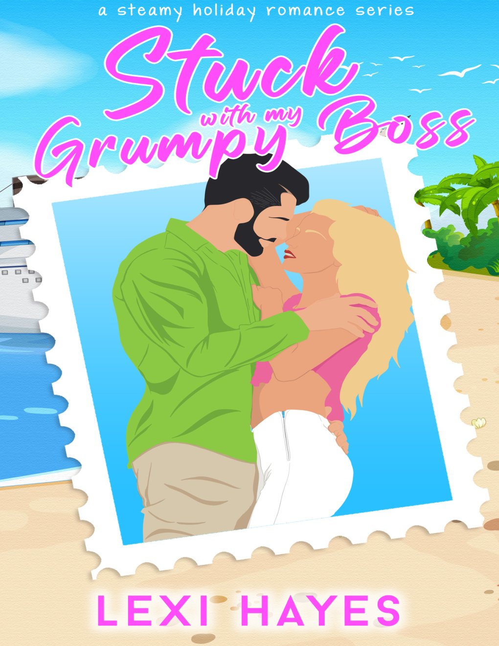 Cover of Stuck with My Grumpy Boss