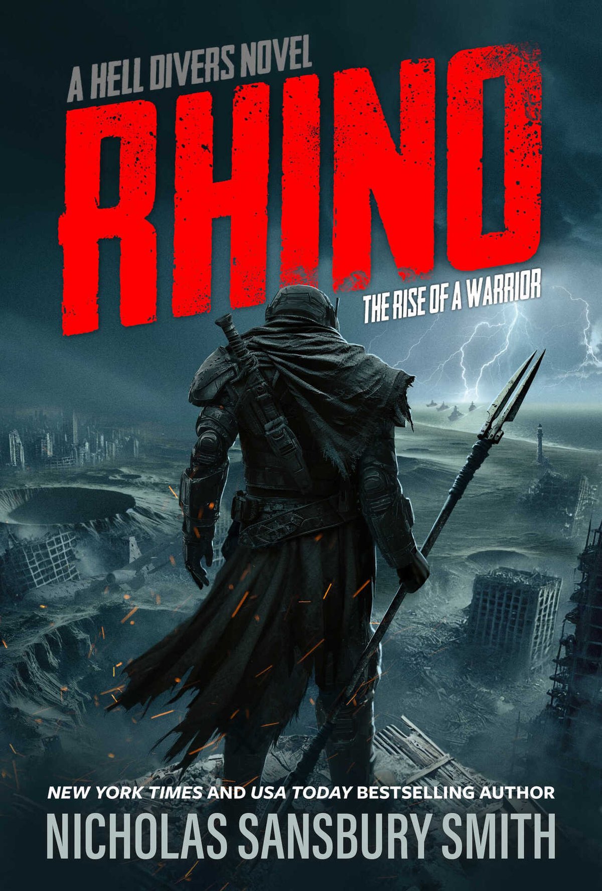 Cover of Rhino: The Rise of a Warrior: A Hell Divers Novel