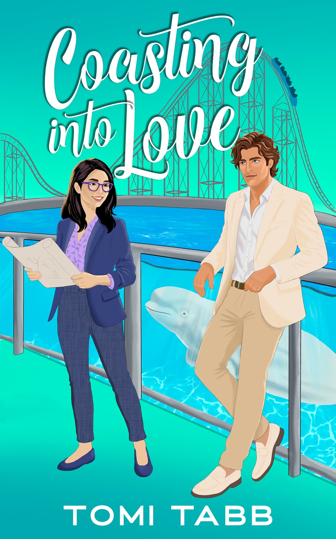 Cover of Coasting Into Love (Friends of the Unexpected Royals Book 3)