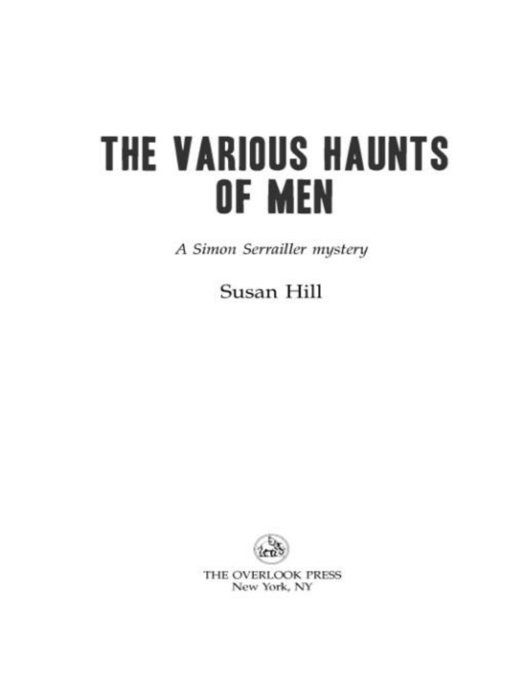 Cover of The Various Haunts of Men