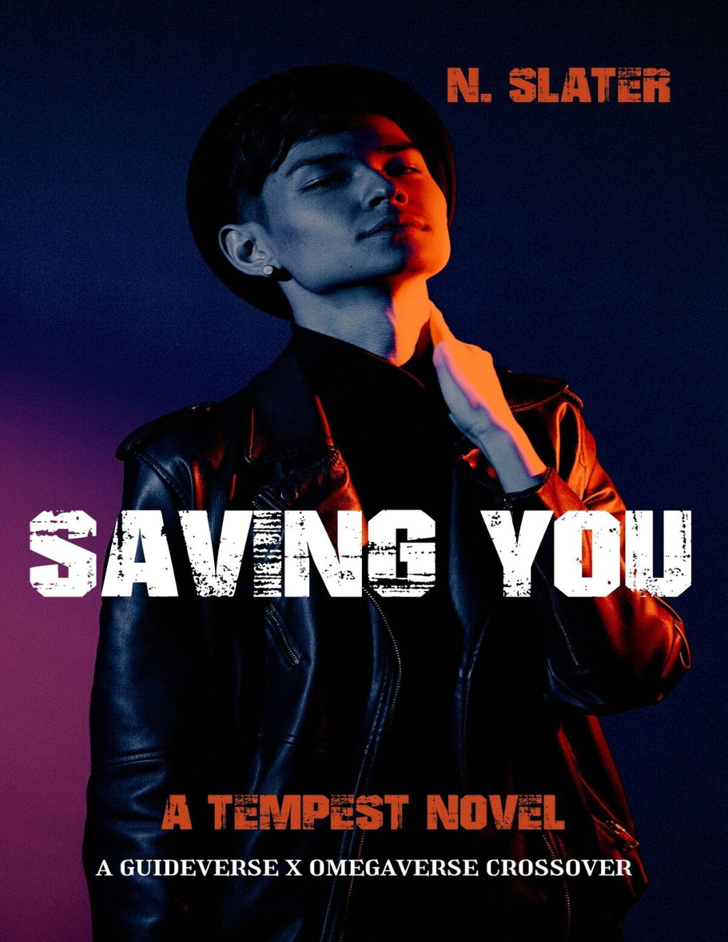 Cover of Saving You: An MM Mpreg Guideverse x Omegaverse Crossover (Tempest)