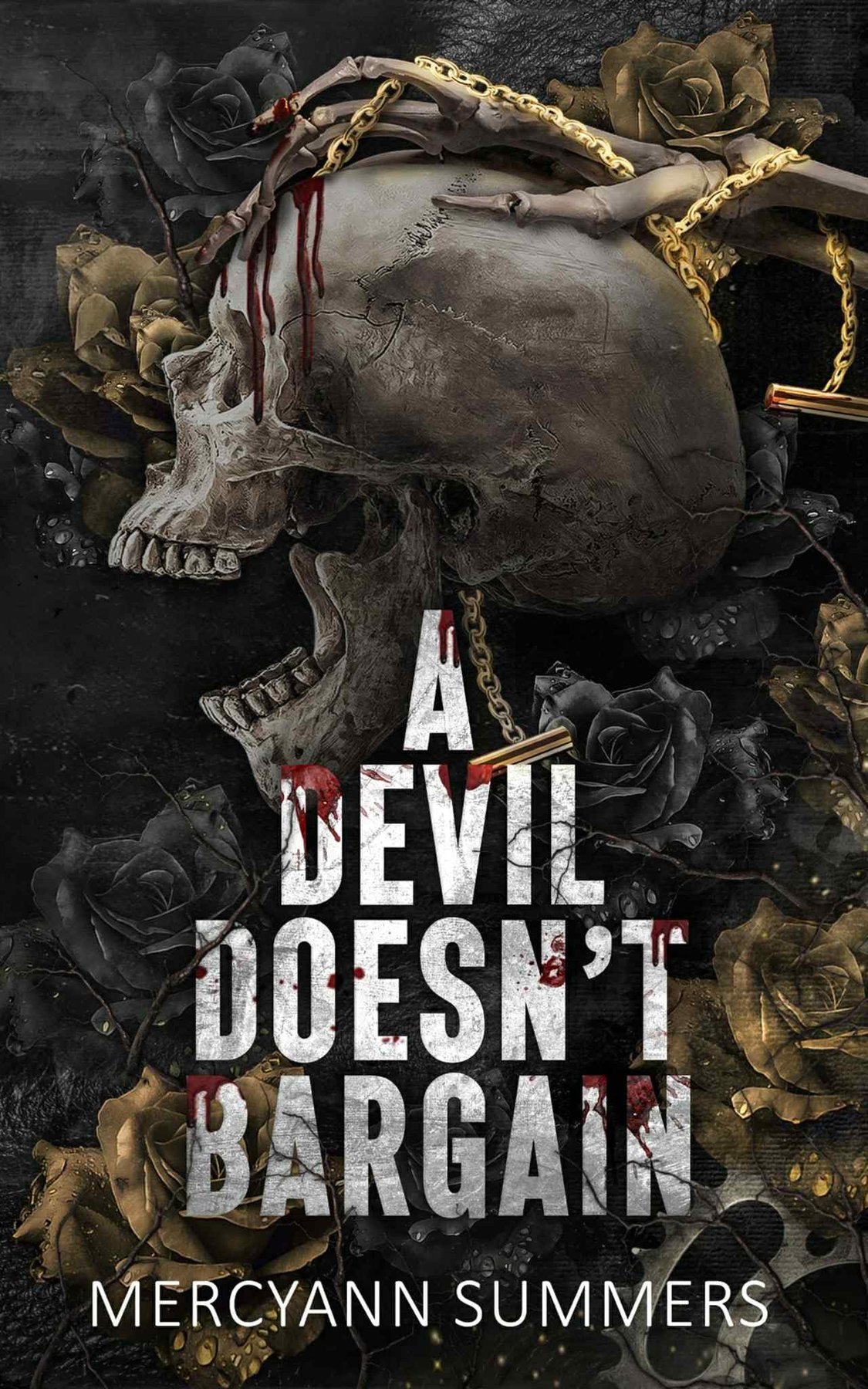 Cover of A Devil Doesn't Bargain: A Dark Paranormal Motorcycle Romance
