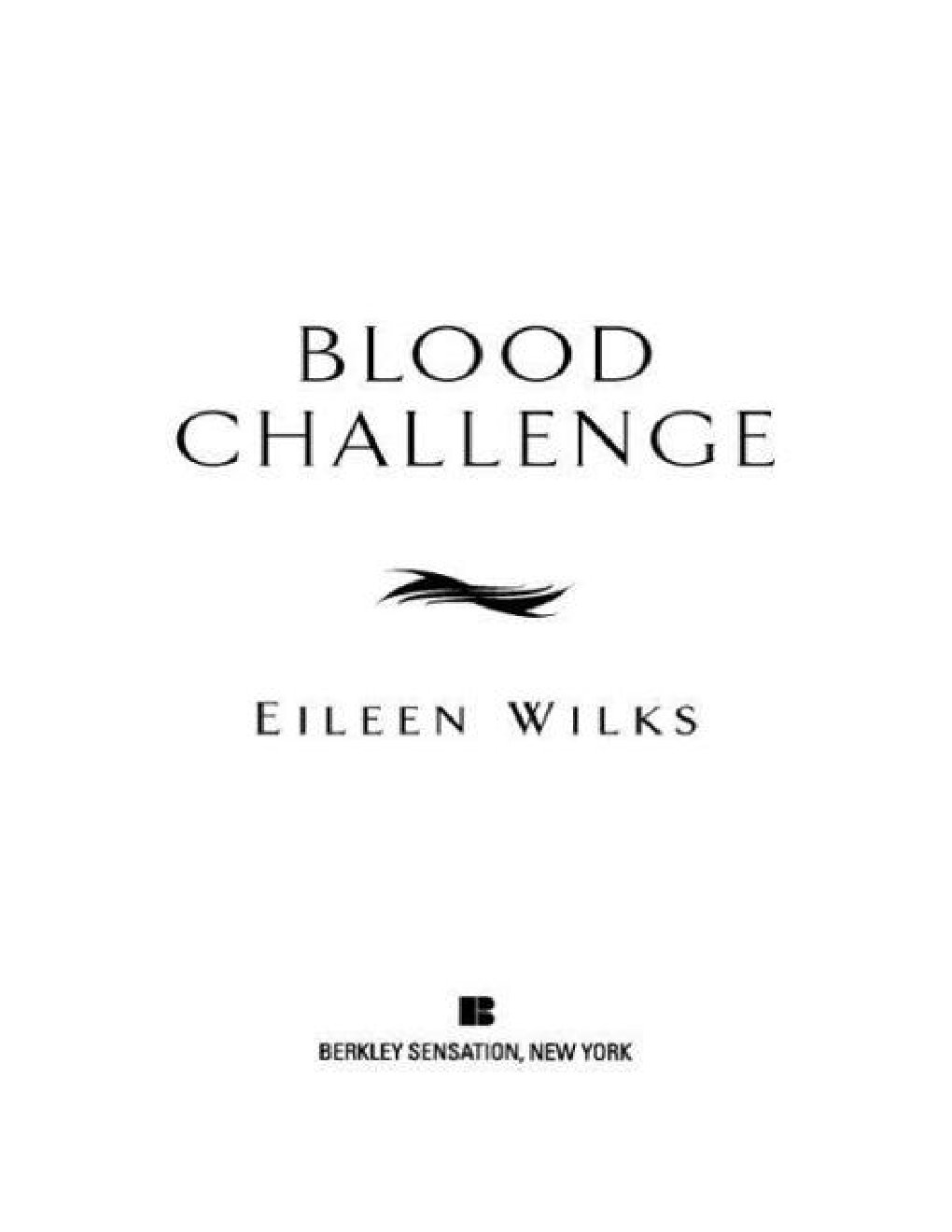 Cover of Blood Challenge