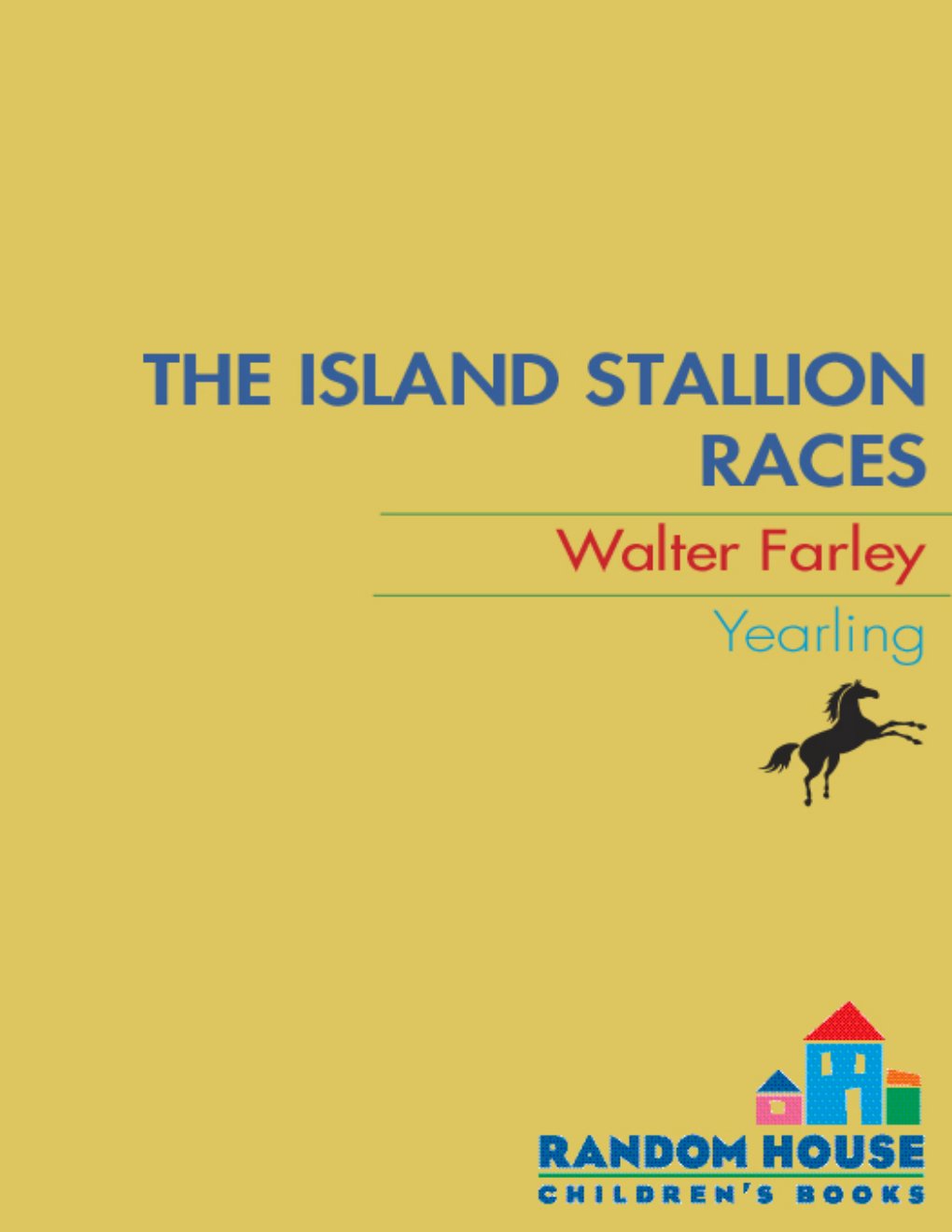 Cover of The Island Stallion Races
