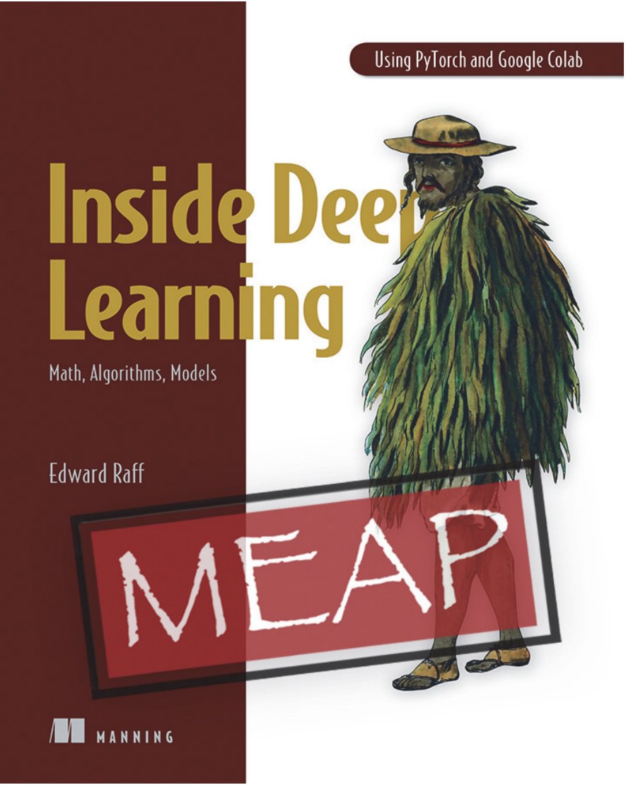 Cover of Inside Deep Learning: Math, Algorithms, Models MEAP V01