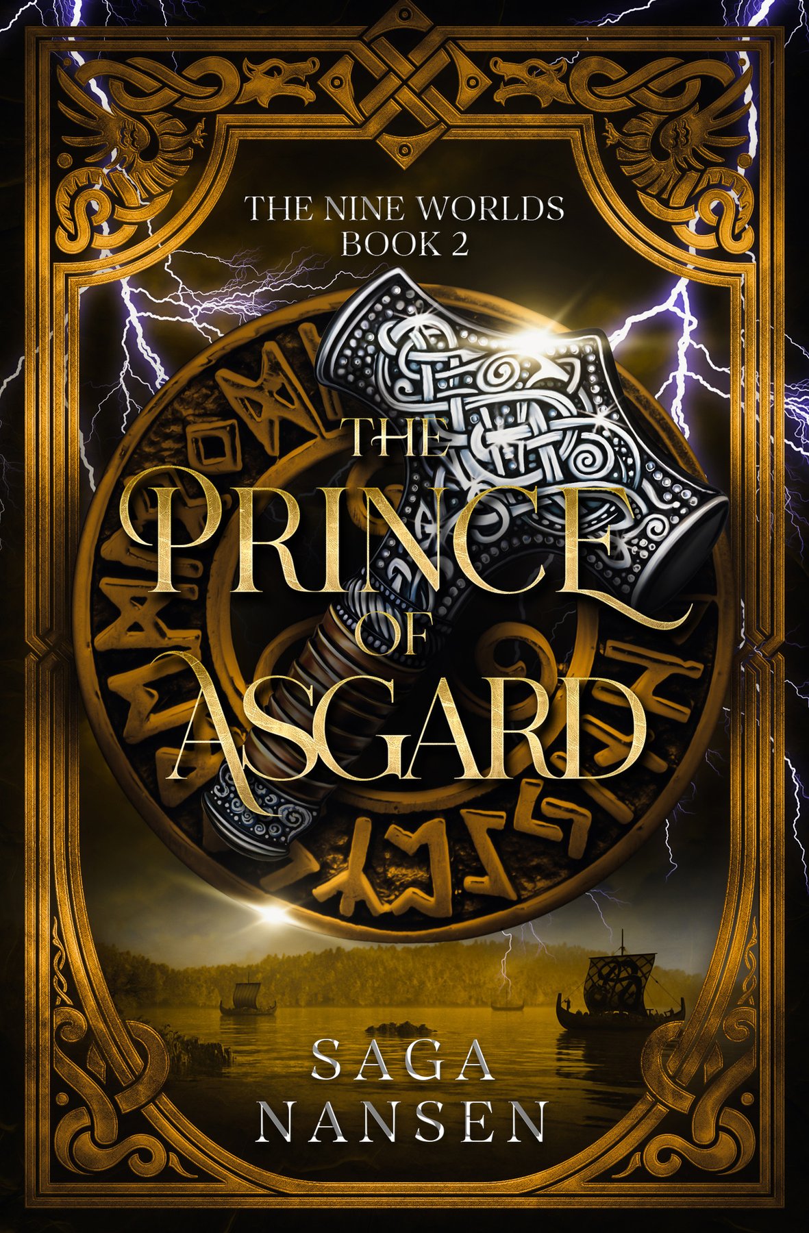 Cover of The Prince of Asgard- The Nine Worlds Book 2 (2026)