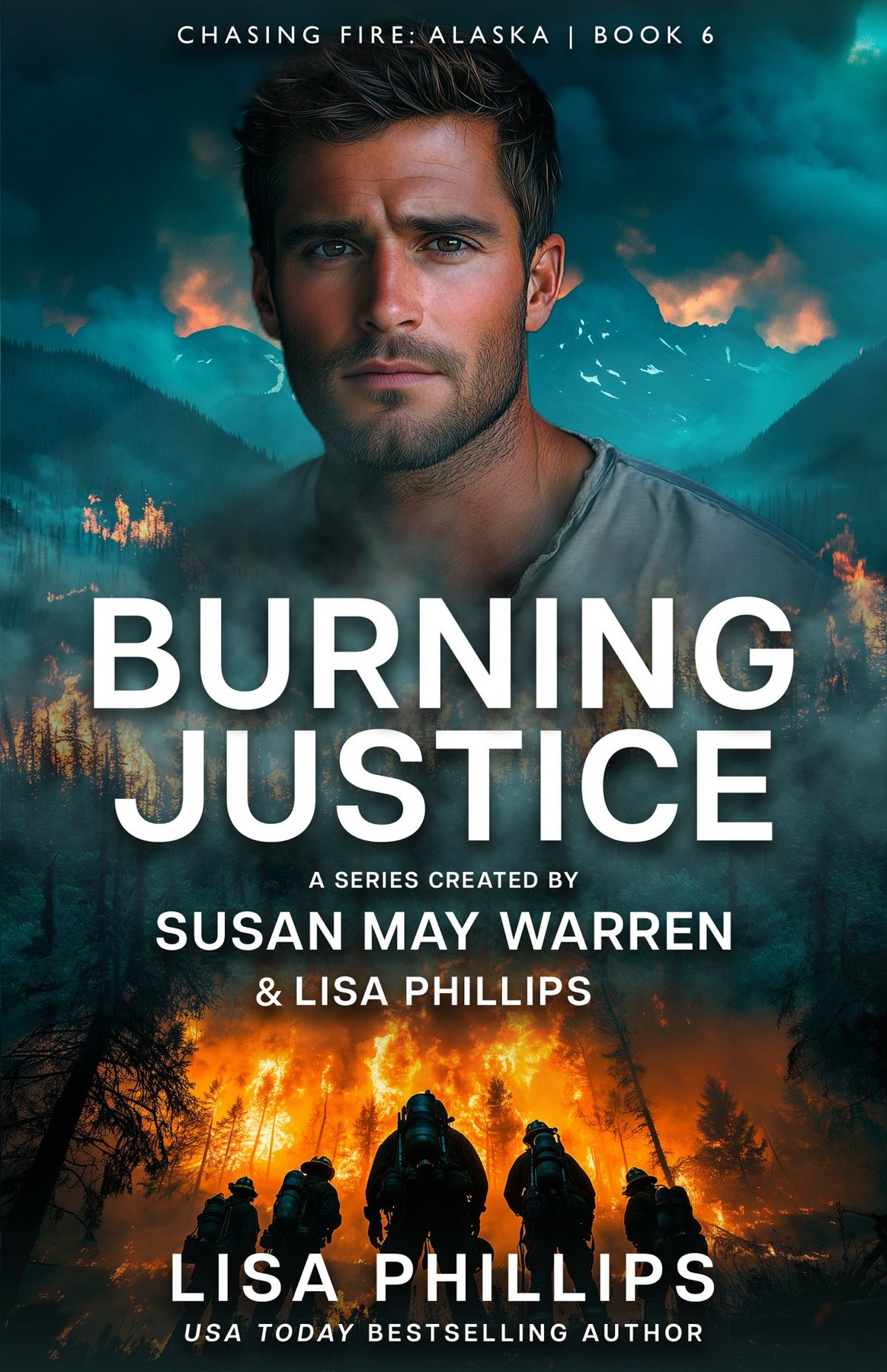 Cover of Burning Justice: Chasing Fire Alaska | Book 6