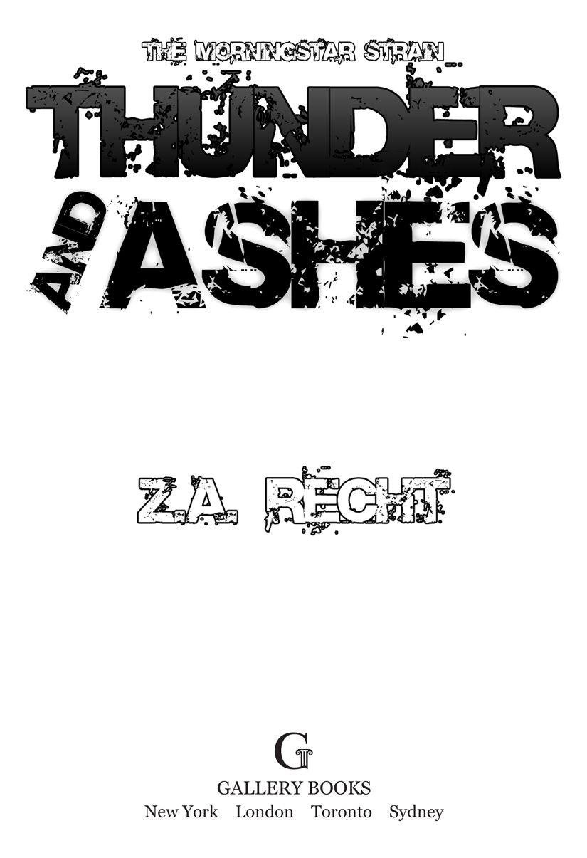 Cover of Thunder and Ashes