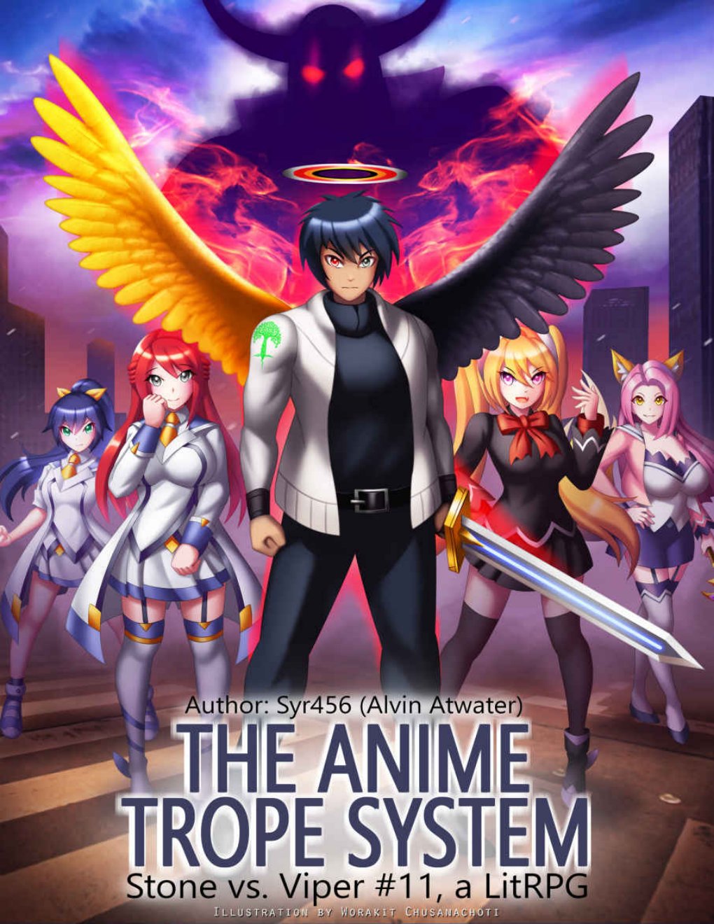 Cover of The Anime Trope System- Stone vs. Viper, #11 a LitRPG