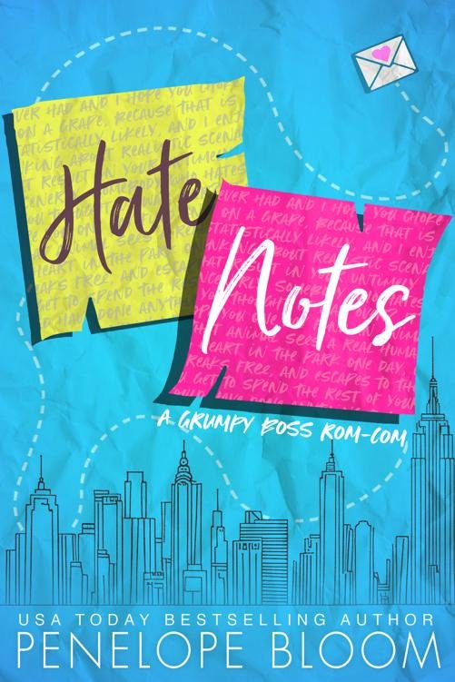 Cover of Hate Notes: A Grumpy Boss Romantic Comedy