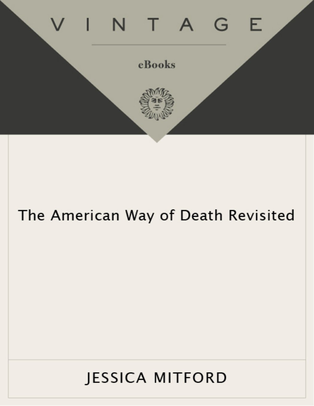 Cover of The American Way of Death Revisited