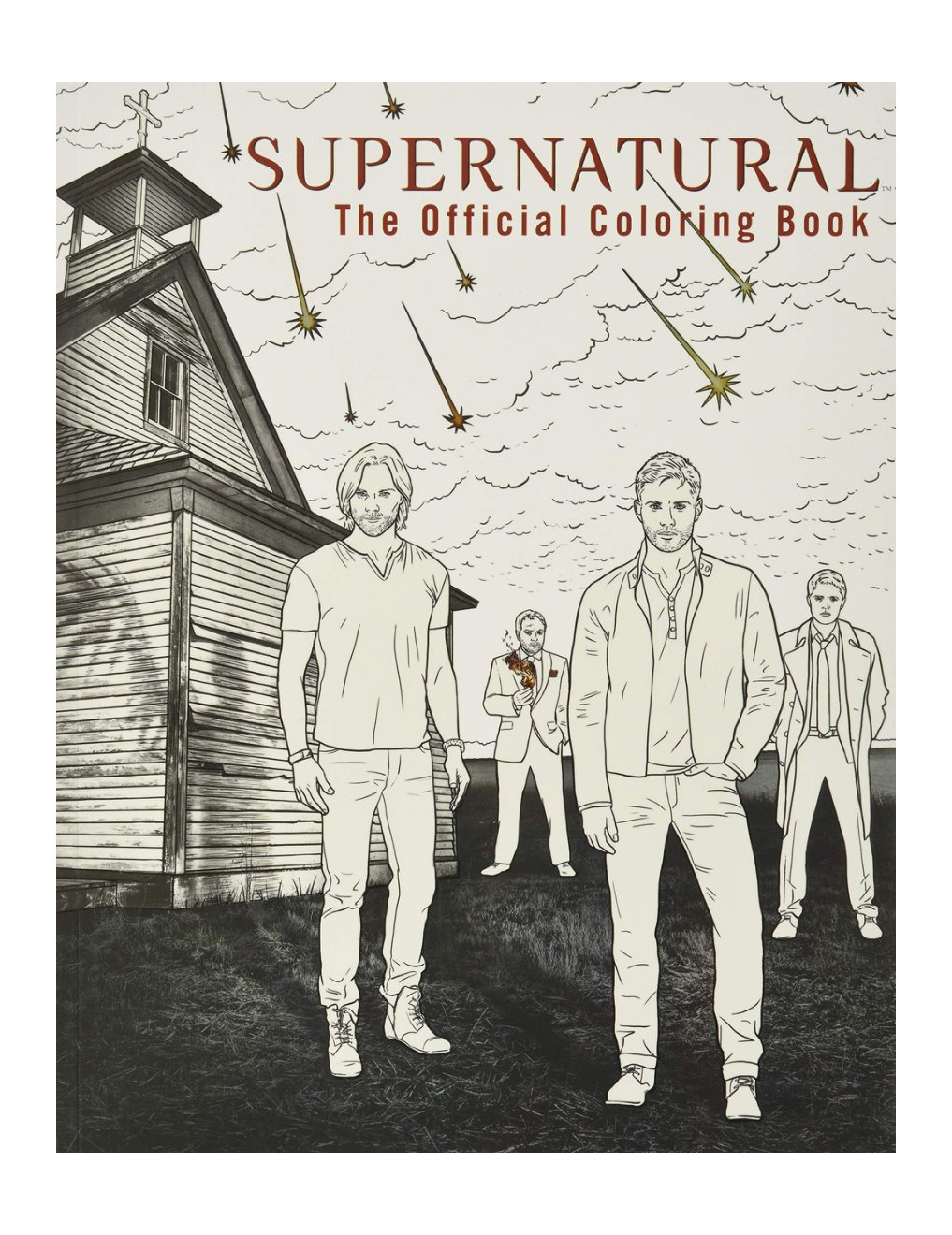 Cover of Supernatural The Official Coloring Book
