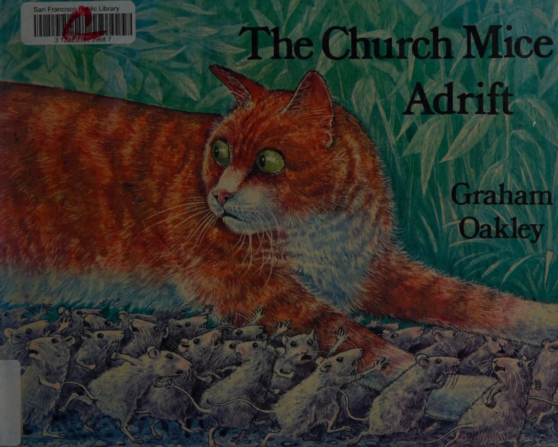 Cover of The church mice adrift
