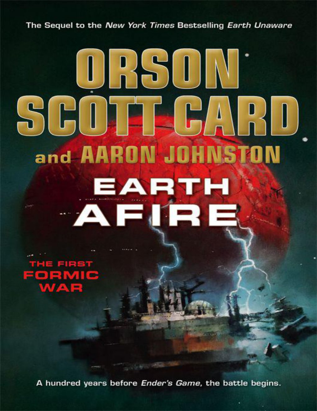 Cover of Earth Afire (The First Formic War)