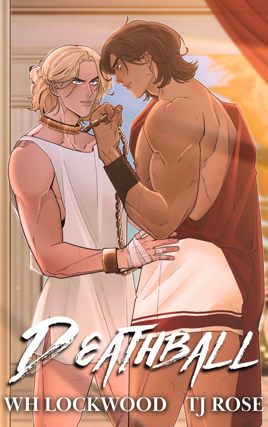 Cover of Deathball: A Post-Apocalyptic MM Dark Sports Romance