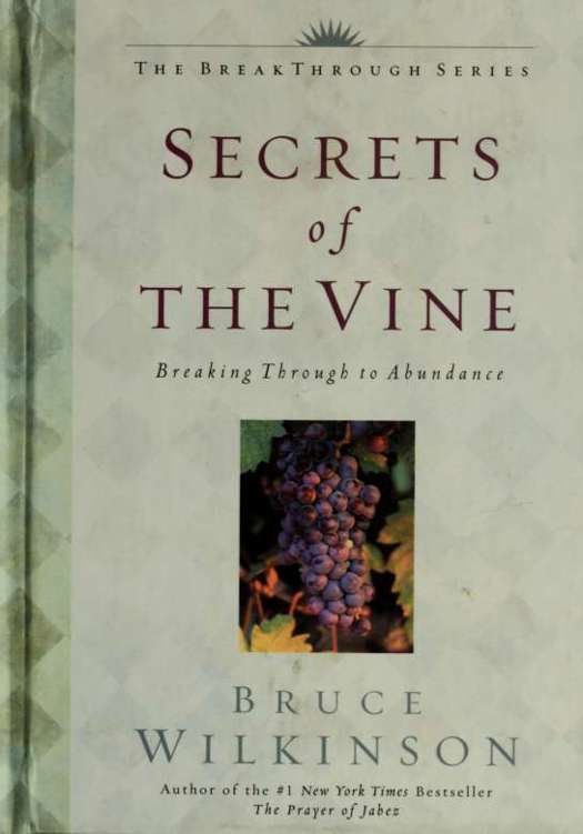 Cover of Secrets of the vine : breaking through to abundance