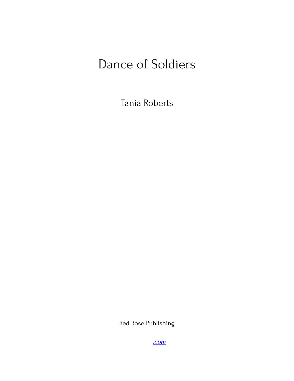 Cover of Dance of Soldiers