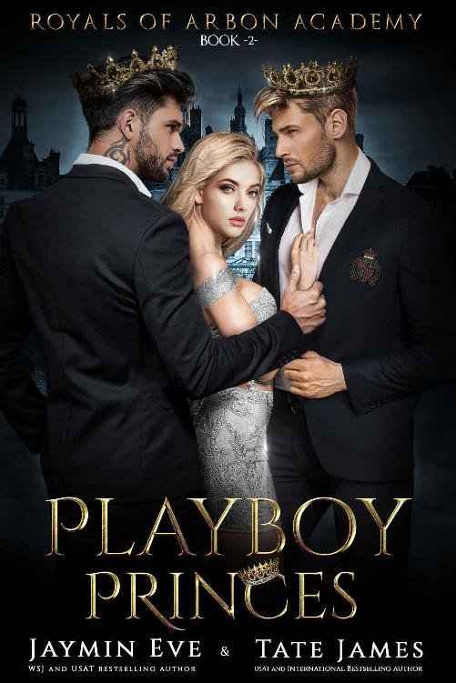 Cover of Playboy Princes- A Dark College Romance (2020)