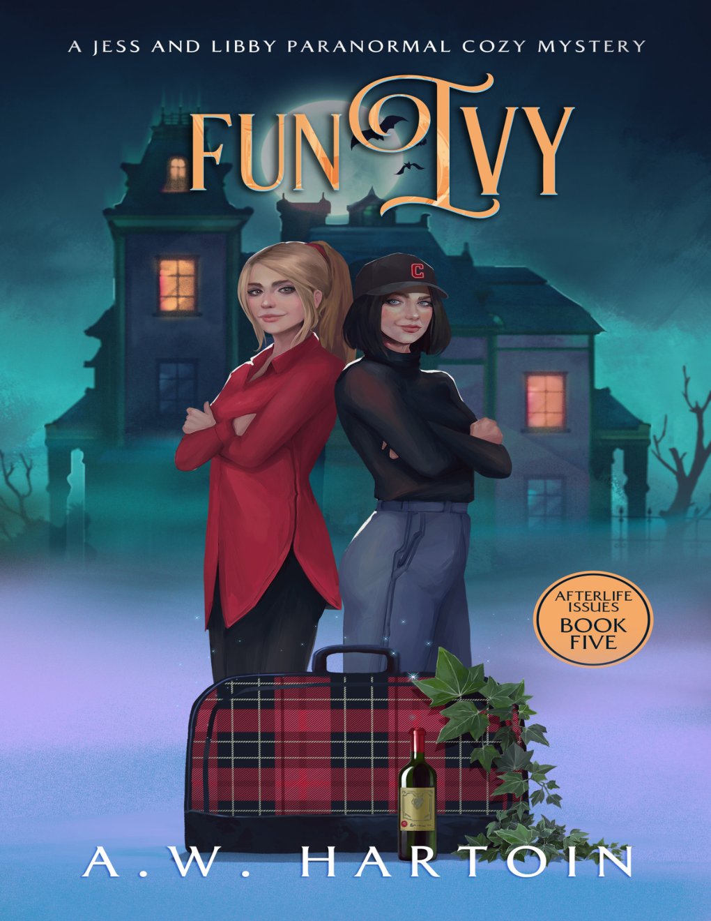 Cover of Fun Ivy: A Humorous Twisty Paranormal Ghost Mystery (Afterlife Issues Book 5)