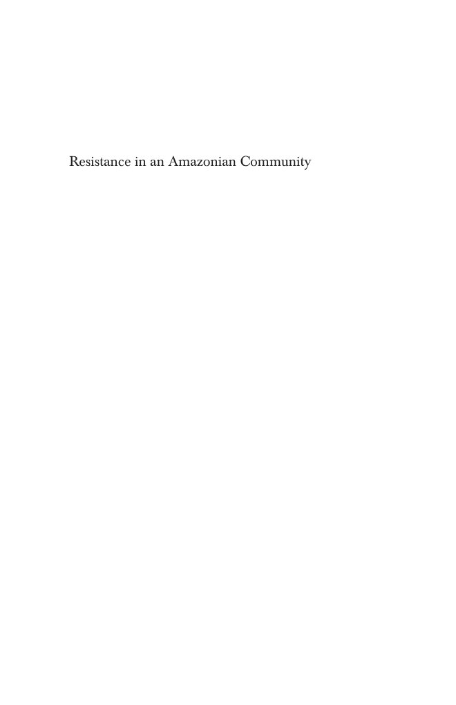 Cover of Resistance in an Amazonian Community