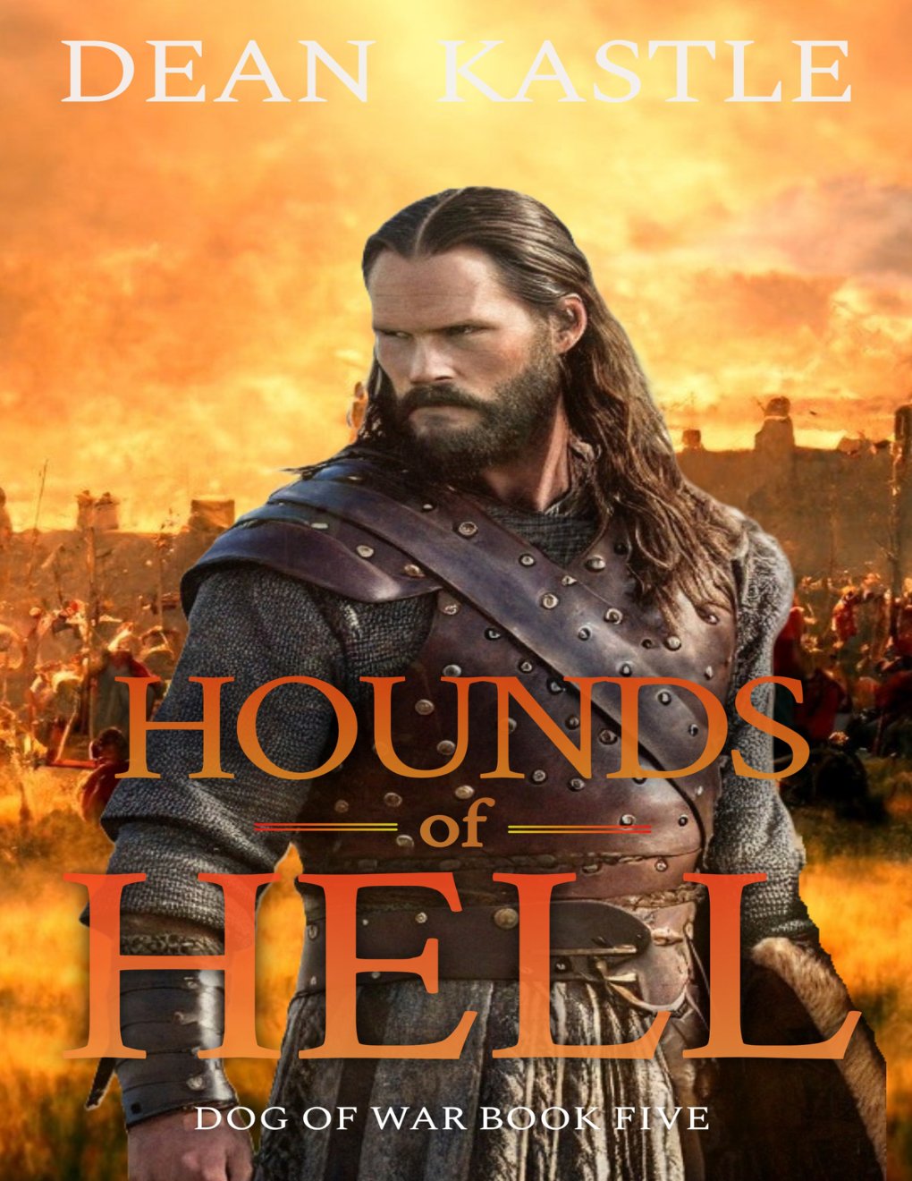 Cover of Hounds of Hell (Dog of War Epic Book 5)