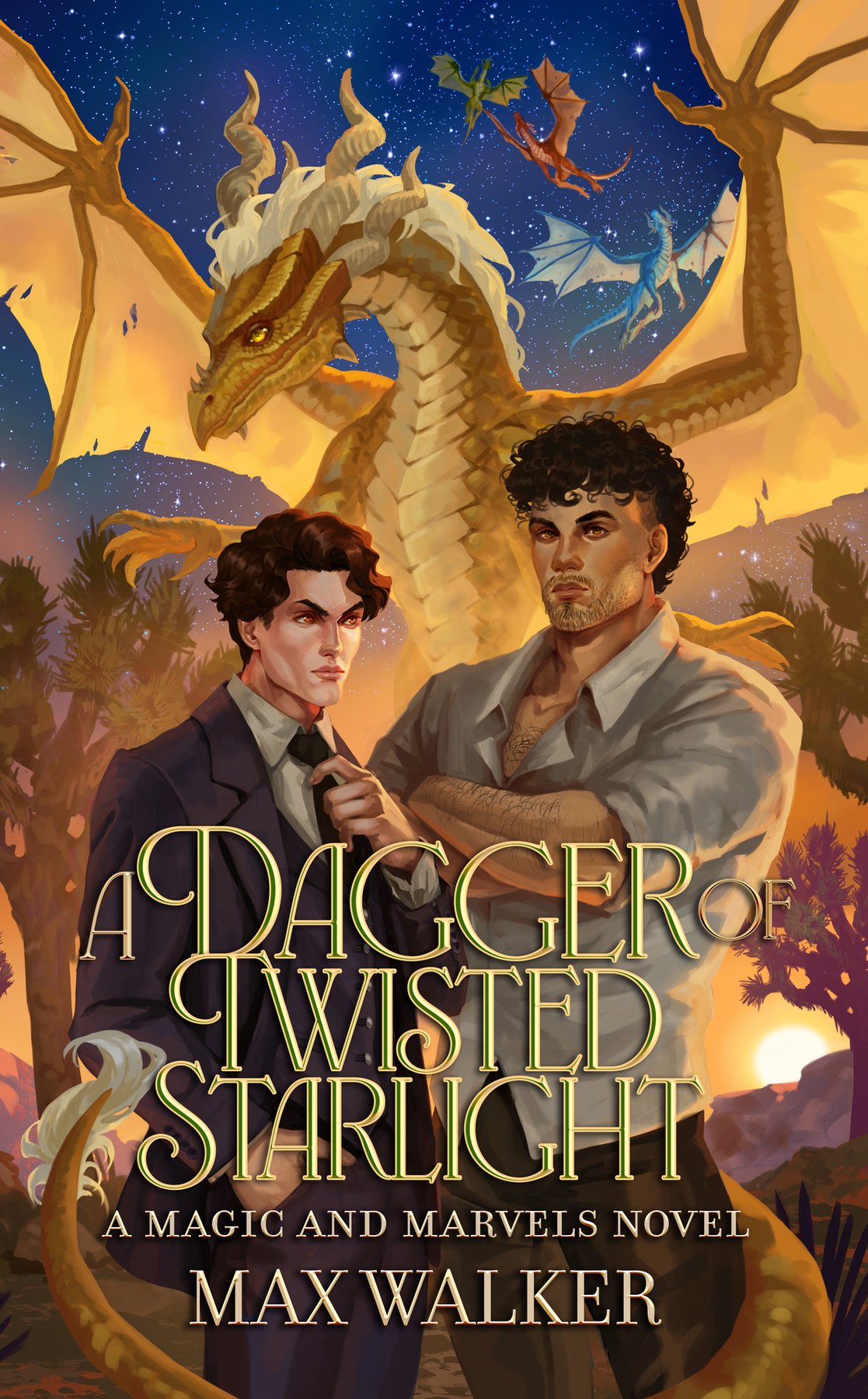Cover of A Dagger of Twisted Starlight (2024)