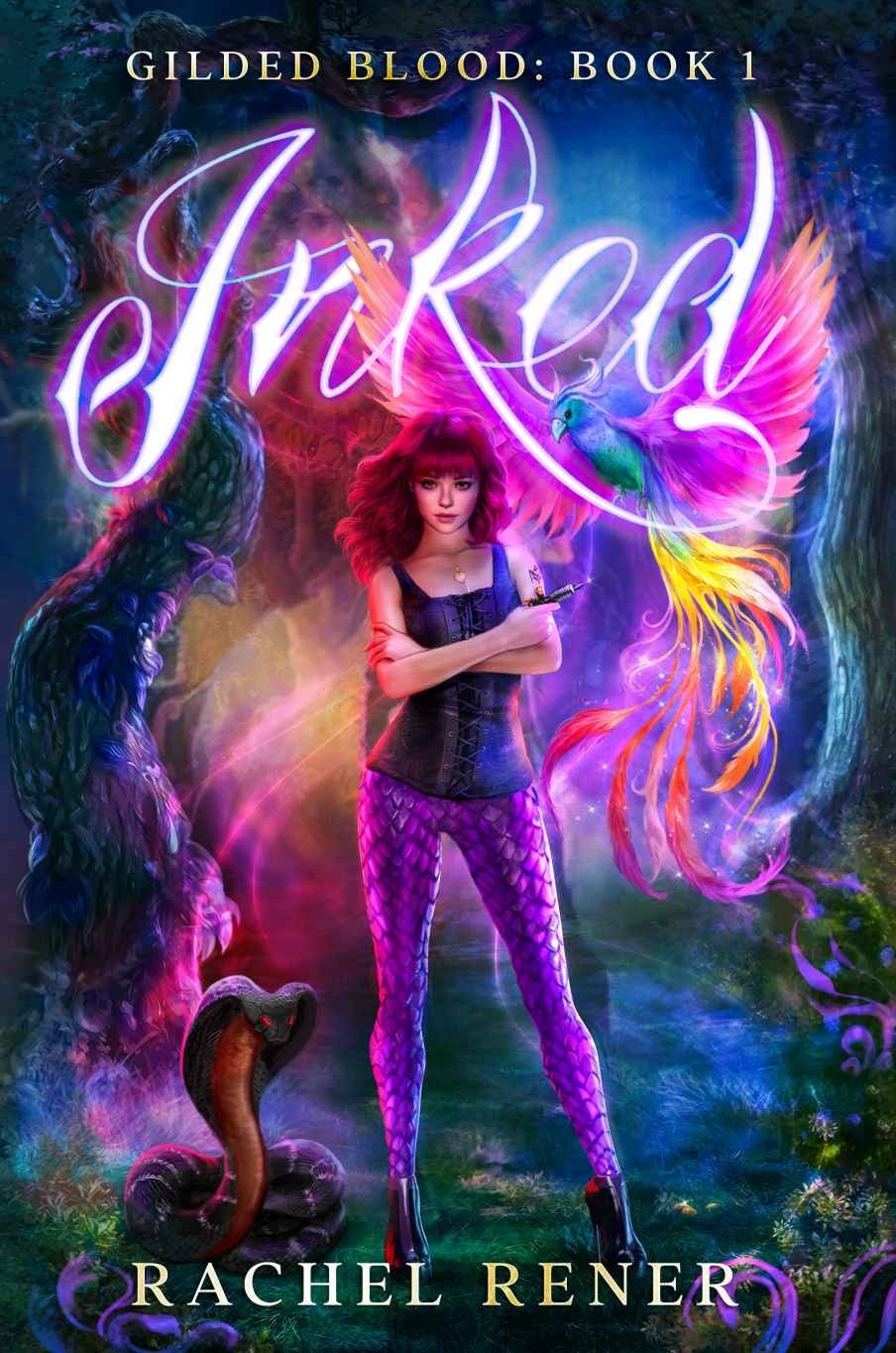 Cover of Inked (Gilded Blood Book 1)
