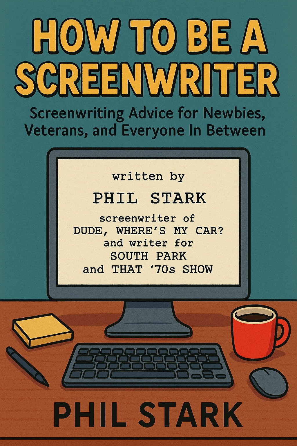 Cover of How to Be a Screenwriter- Screenwriting Advice for Newbies, Veterans, and Everyone In Between (2025)