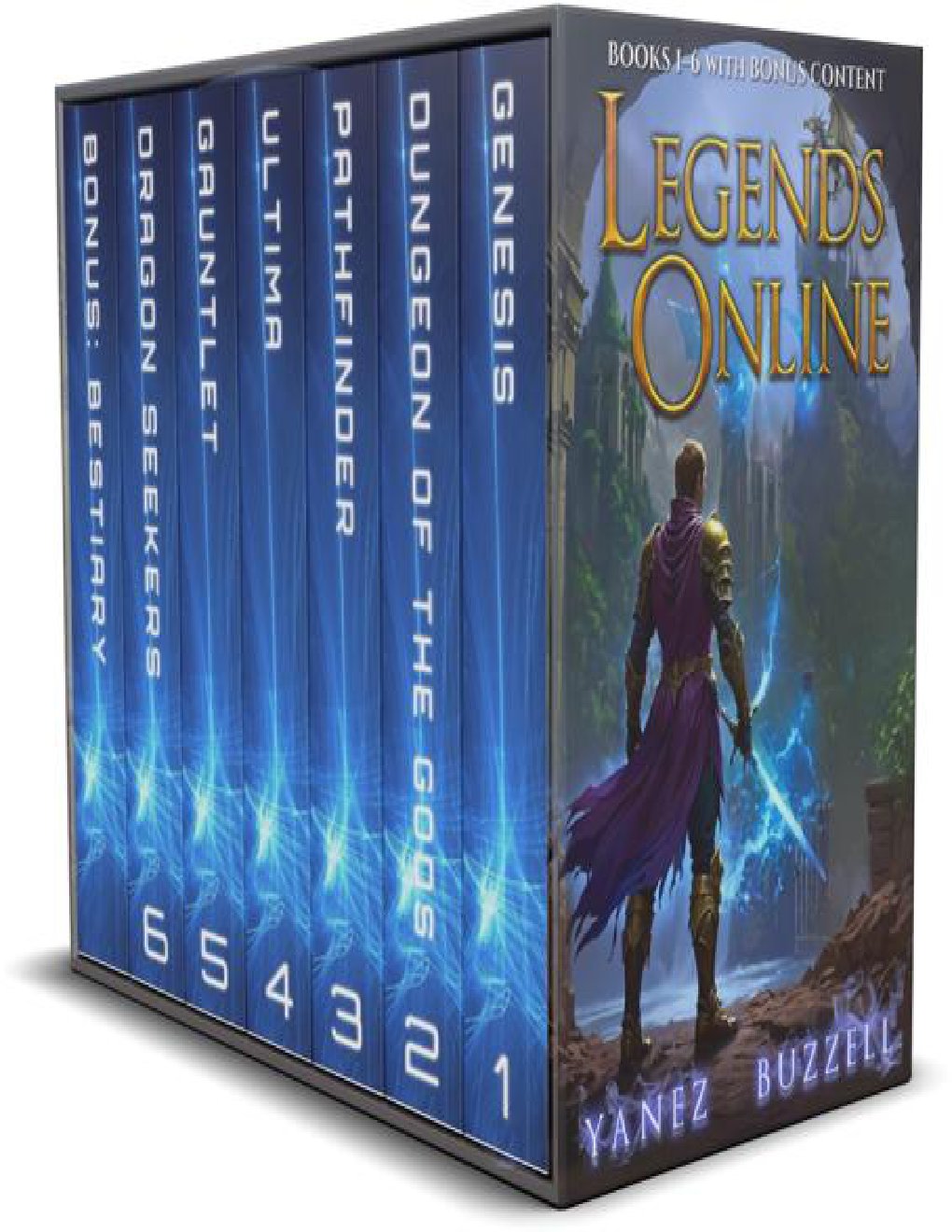Cover of Legends Online - A LitRPG Adventure Box Set (1991)