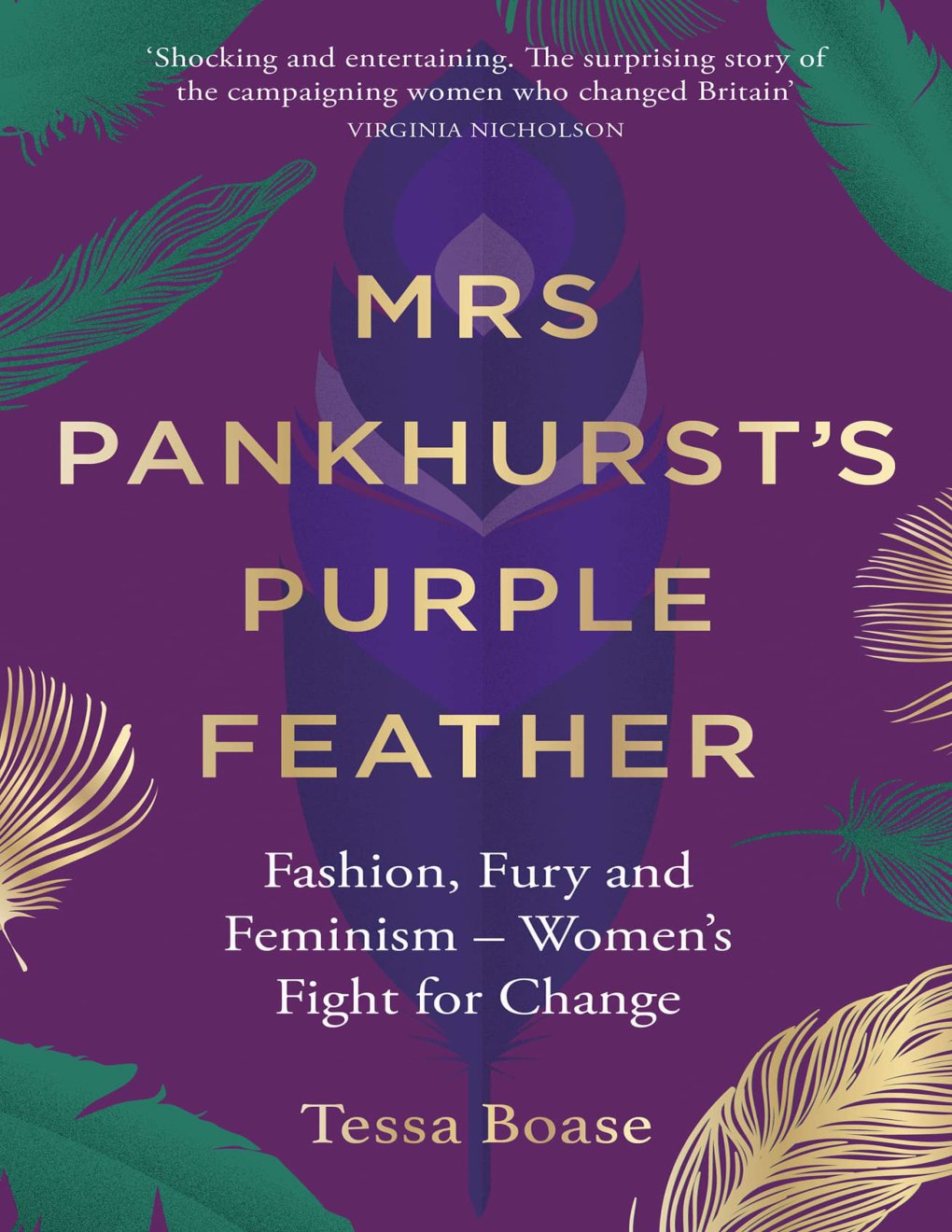 Cover of Mrs Pankhurst's Purple Feather