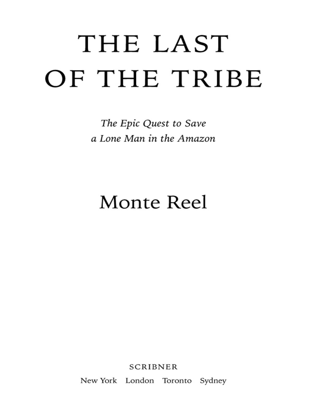 Cover of The Last of the Tribe
