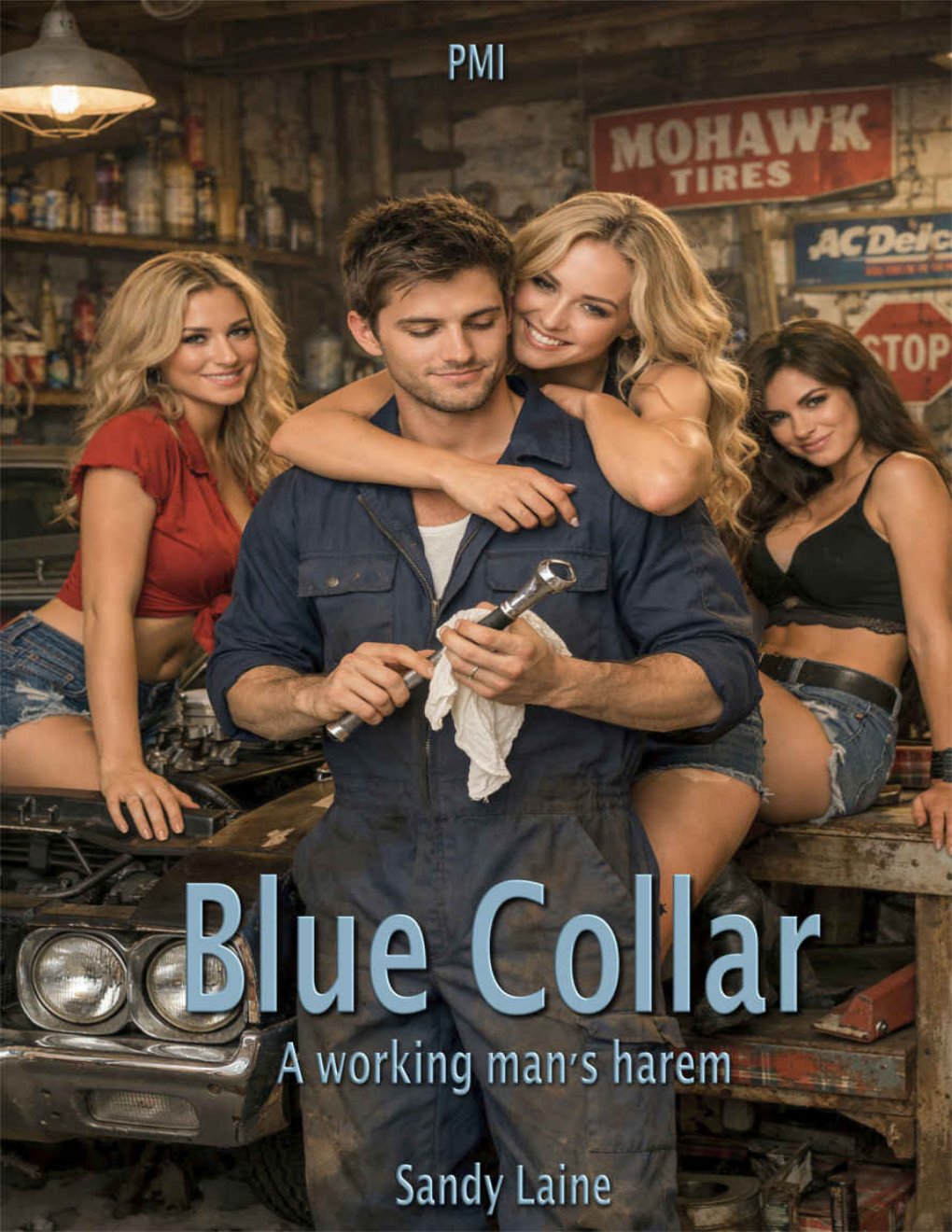 Cover of Blue Collar: A working man's harem (Harem Dreams)