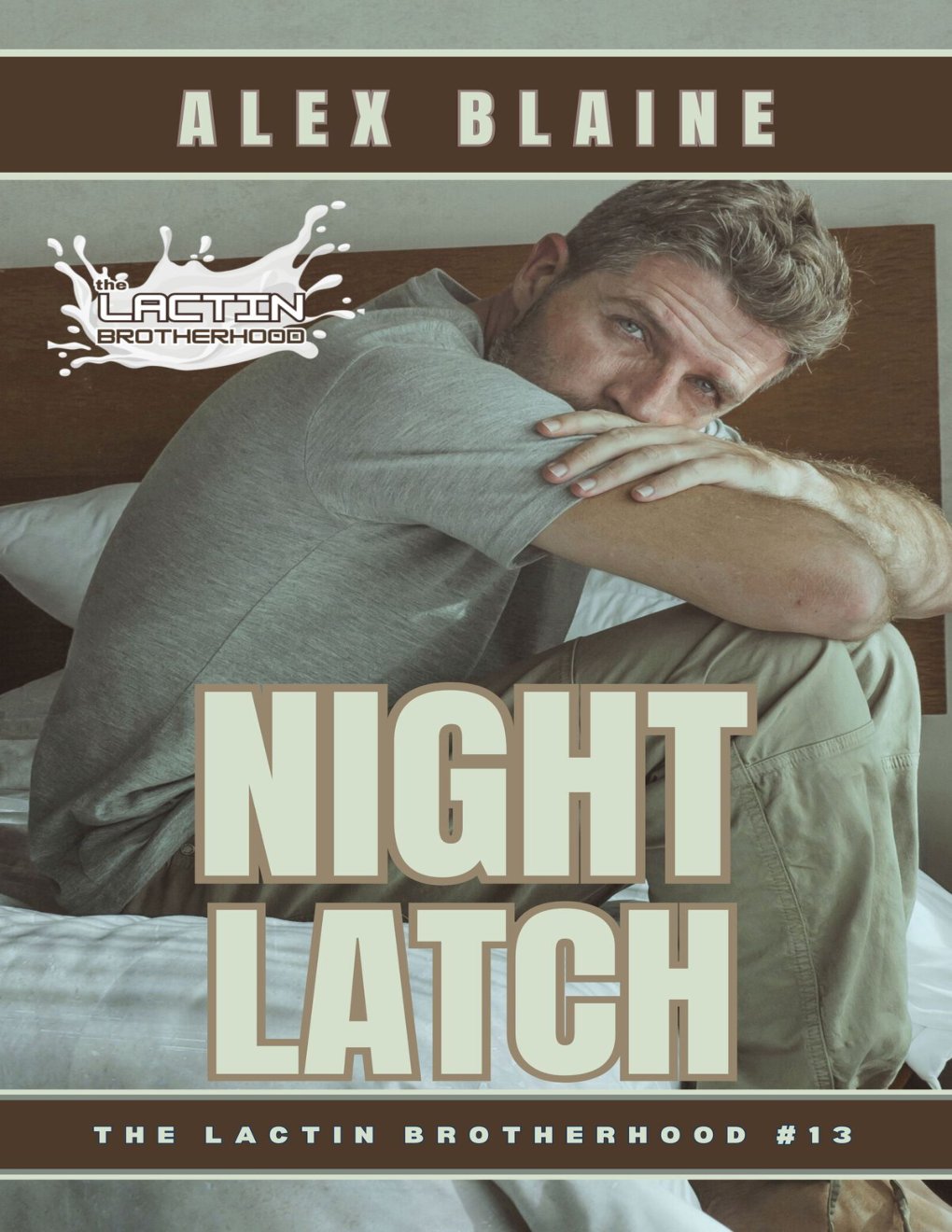 Cover of Night Latch: An M/M Contemporary Daddy Romance