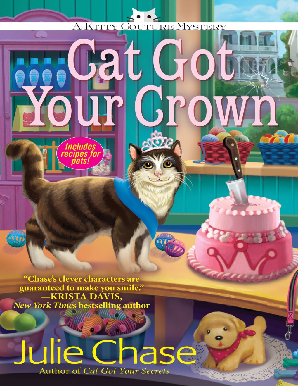 Cover of [Kitty Couture Mystery 04] • Cat Got Your Crown