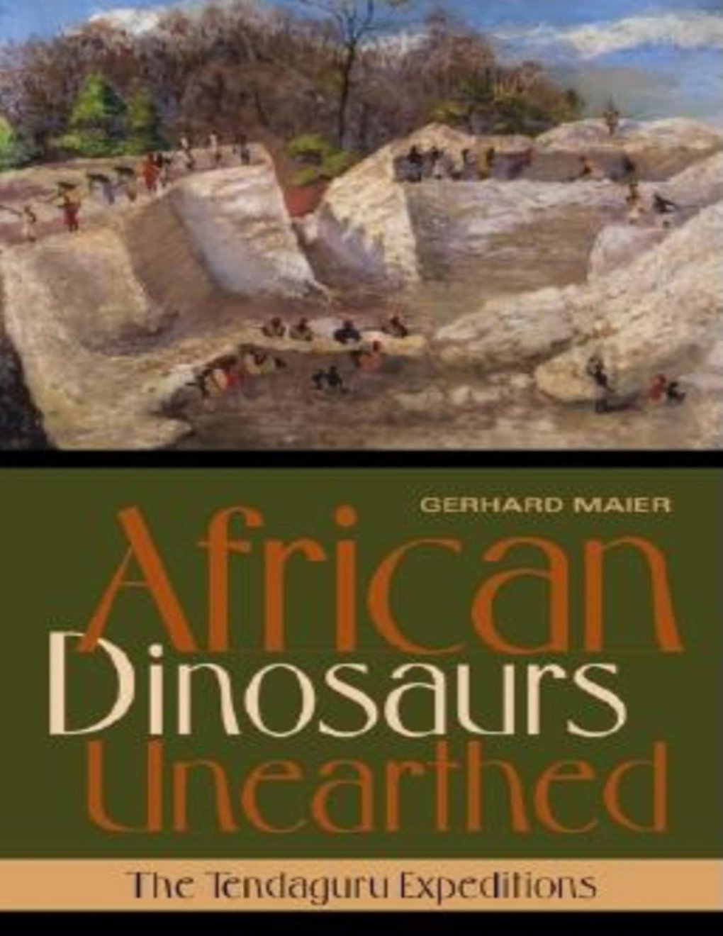 Cover of African Dinosaurs Unearthed (1951)