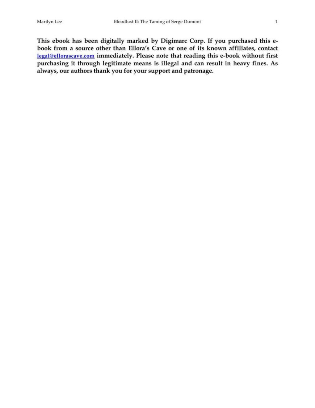 Cover of Ellora’s Cave Template