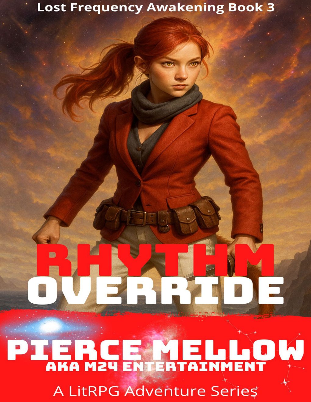 Cover of Rhythm Override Lost Frequency Awakening Book 3: A LitRPG Adventure Series (Rhythm Override Lost Frequency Awakening Series)
