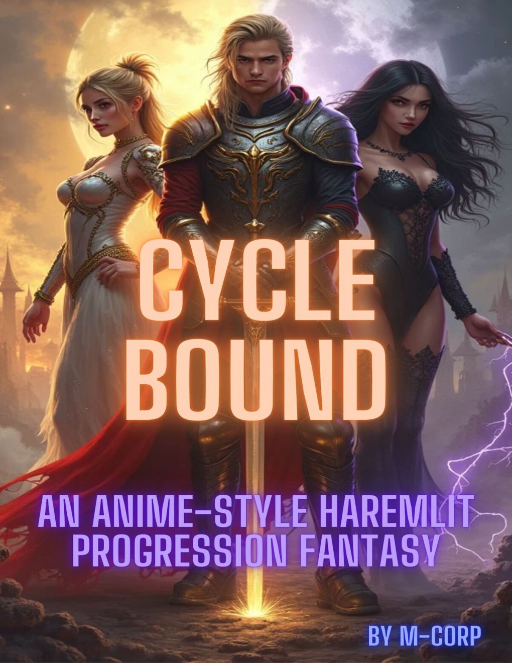 Cover of Cyclebound: An Anime-Style Haremlit Progression Fantasy