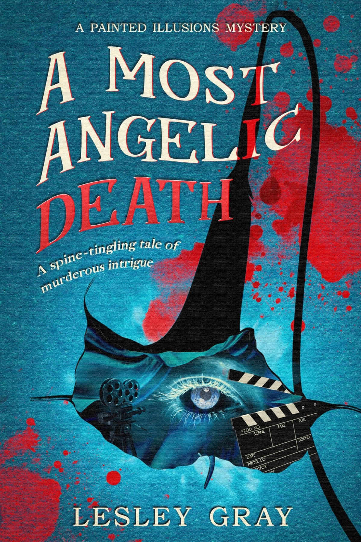 Cover of A Most Angelic Death: Painted Illusions Book 1