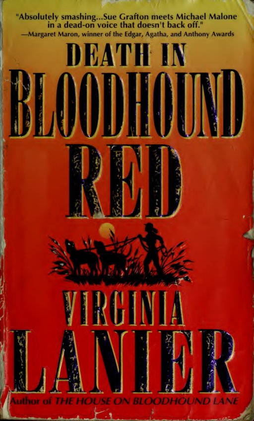 Cover of Death in bloodhound red