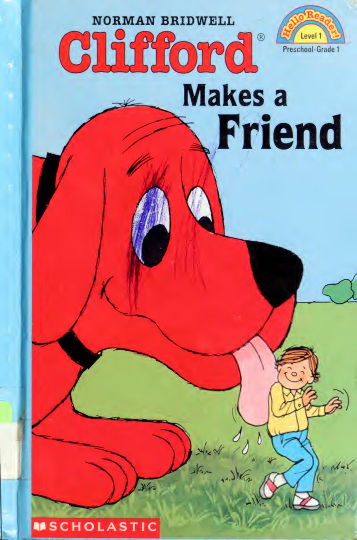 Cover of Clifford makes a friend