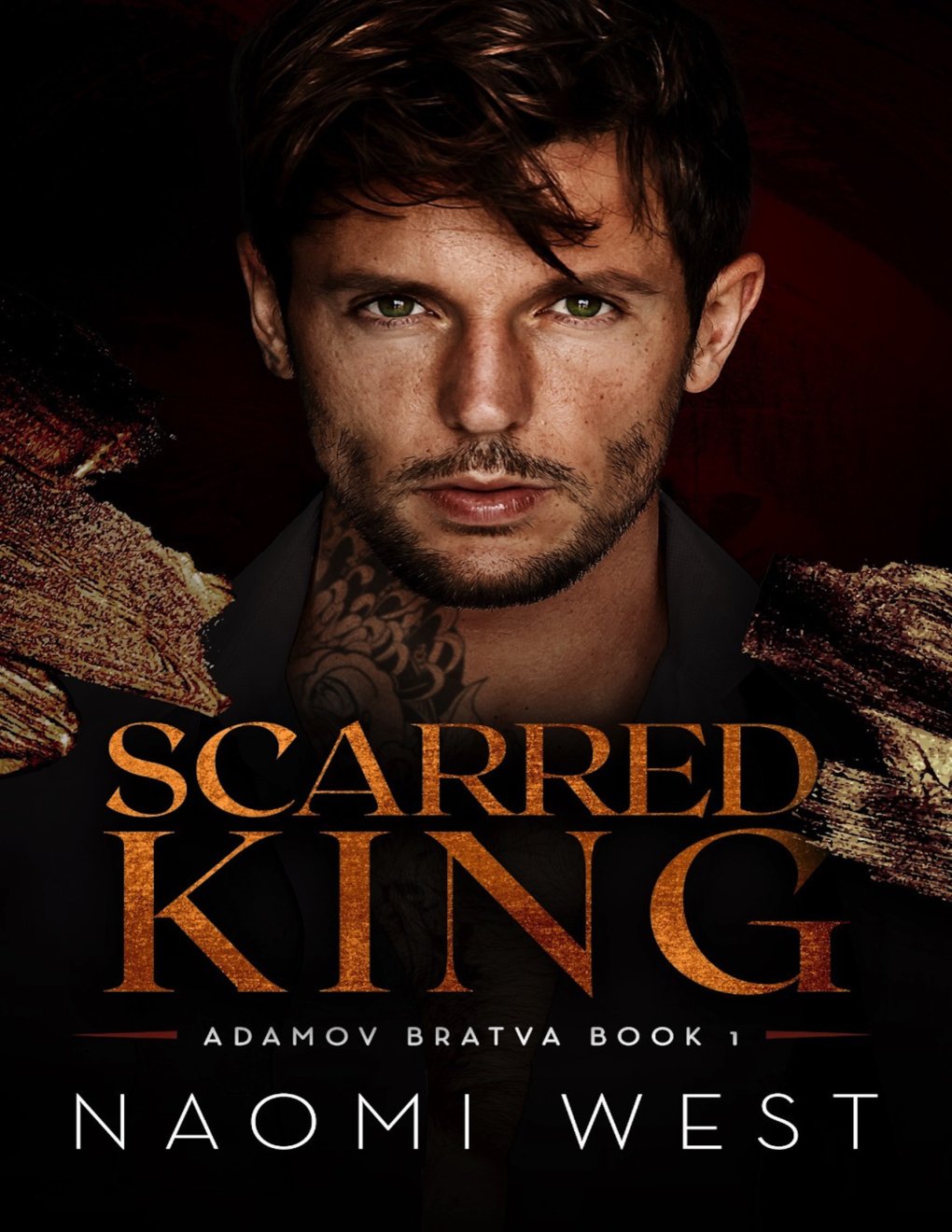 Cover of Scarred King (Adamov Bratva Book 1)