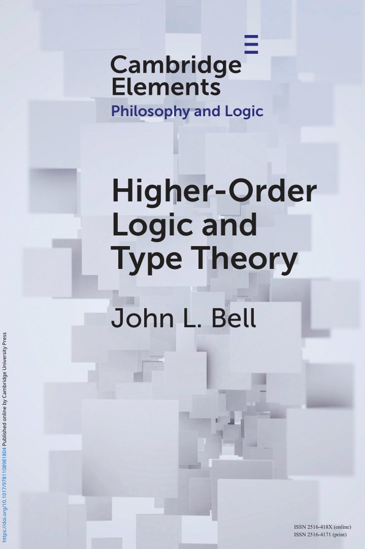 Cover of Higher-Order Logic and Type Theory (2004)