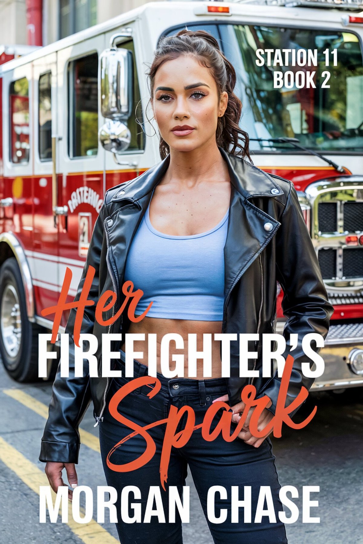 Cover of Her Firefighter's Spark