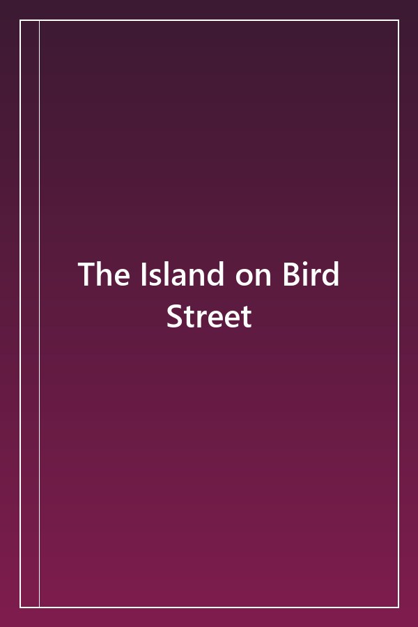 Cover of The Island on Bird Street