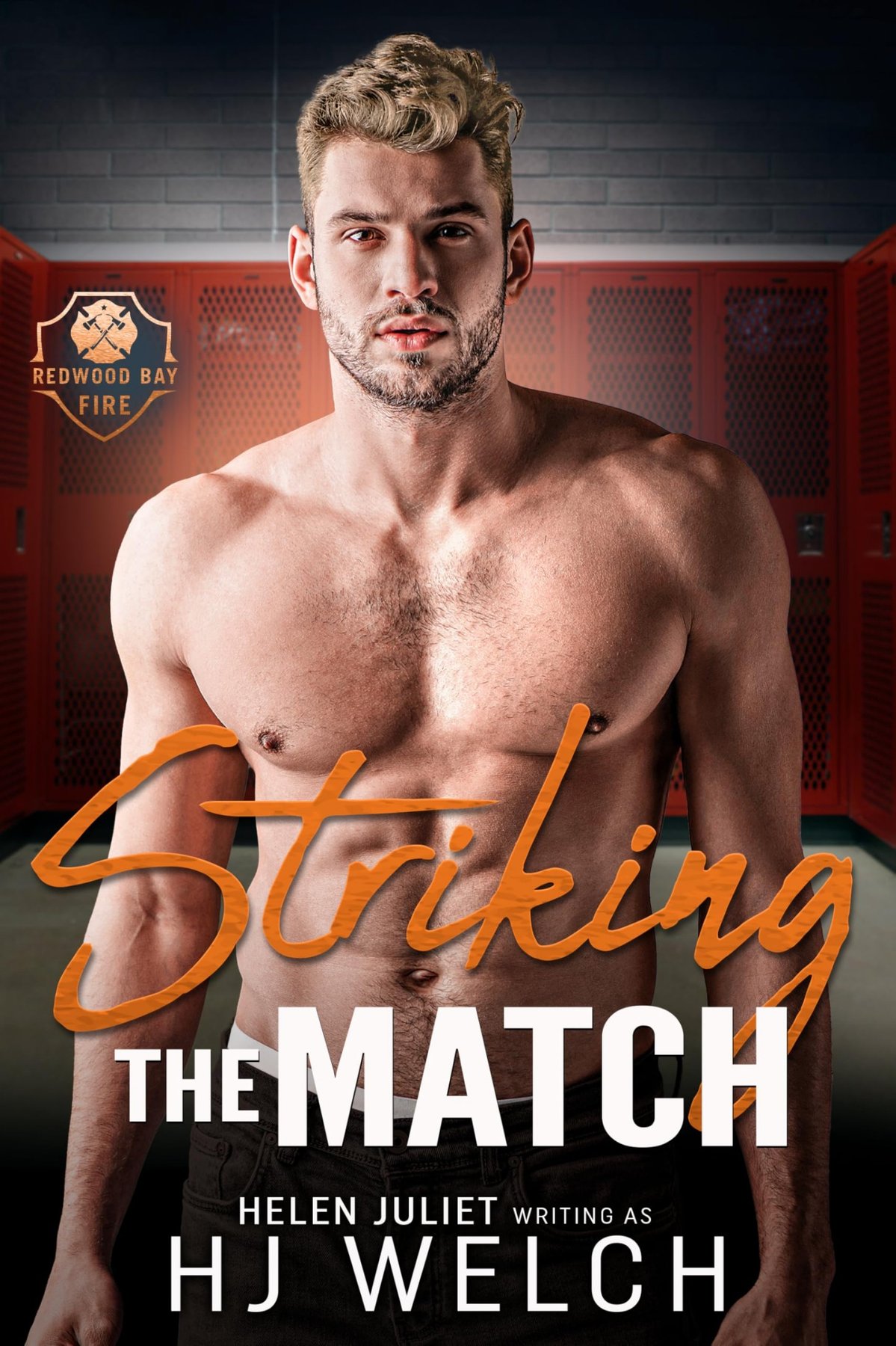 Cover of Striking the Match: An MM Firefighter Romance (Redwood Bay Fire Book 3)